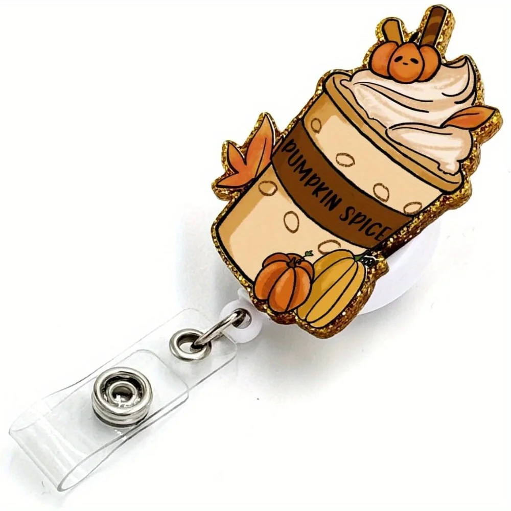 

Выдвижной зажим для бейджа. Веселый, милый держатель для удостоверений личности для медсестер, студентов и офисных сцен.