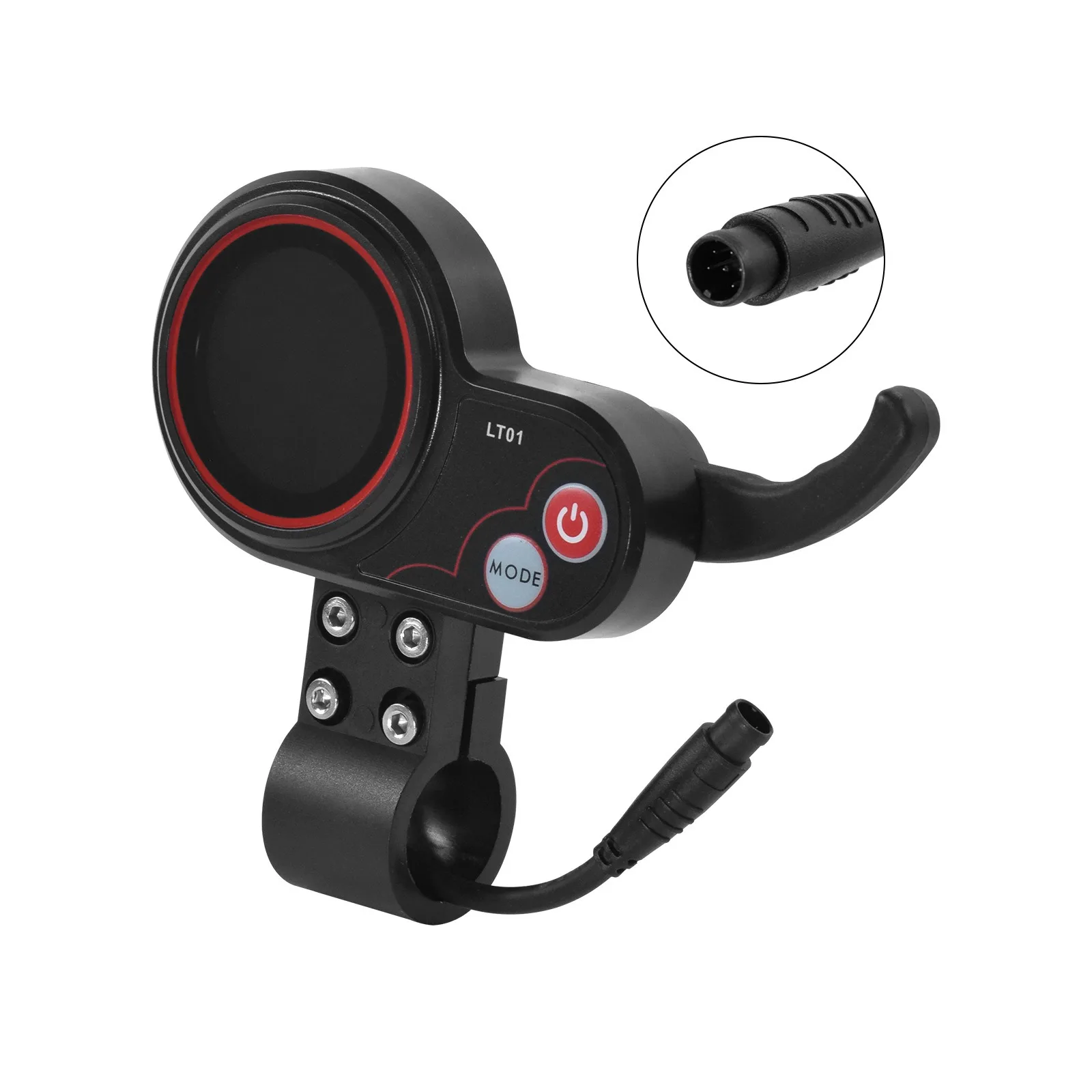 Electric Scooter Dashboard with Clear Readout for Speed Battery Status Compatible with For kaabo For mantis 8 10