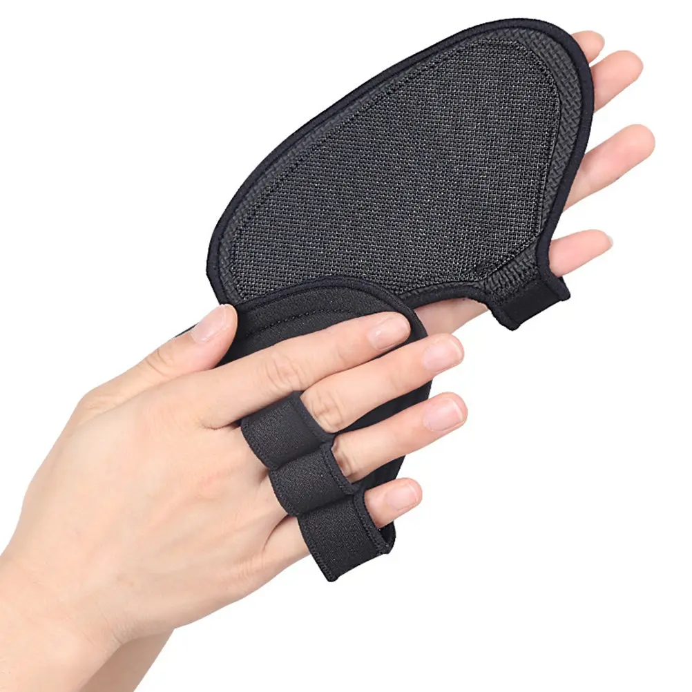 

1 пара спортивных перчаток с защитой ладоней, высококачественные дышащие перчатки без пальцев черного цвета для тяжелой атлетики, езды на велосипеде, тренировок на открытом воздухе, нескользящие