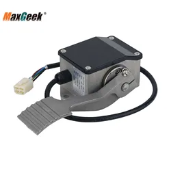 Maxgeek RJSQ-001 Elektroniczny pedał przepustnicy do elektrycznego wózka widłowego Patrol zwiedzający samochód Pedał przyspieszenia typu Hall 0-5V