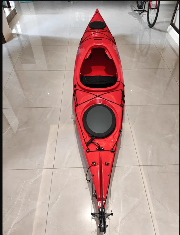 

Road kayak hard boat single double ocean boat plastic fishing luya