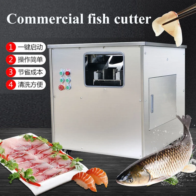 

Automatic 280pcs/min fish slicing slicer fish fillet machine fish processing machine