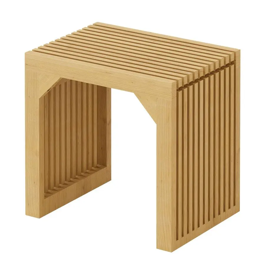 

18 Dining Bench, Indoor Wood Bench for Entryway,Living Room,Kitchen and Bedroom Nature, Small Bench