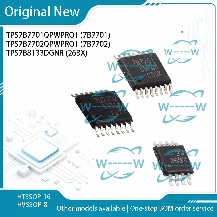 5-30PCS) TPS7B7701QPWPRQ1 7B7701 TPS7B7702QPWPRQ1 7B7702 TPS7B8133DGNR 26BX TPS7B7701Q TPS7B7702Q TPS7B8133 SSOP IC CHIP