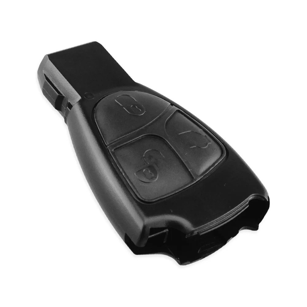 KEYYOU Etui na kluczyk samochodowy do Mercedes Benz C B E Class W203 W211 W204 YU BN CLS CLK Etui na kluczyk zdalny 2/3/4 przyciski