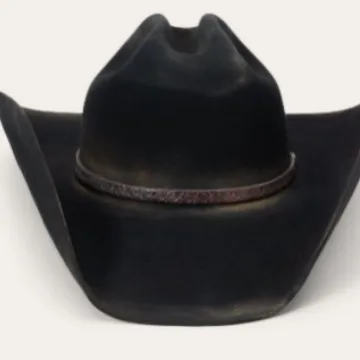 

New Style Top Hat, Punk Style Large-Brimmed Hat, Men's and Women's Riding Hat, Western Cowboy Rolled-Brimmed Hat