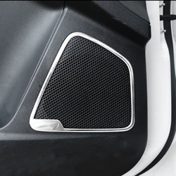 Car Door Speaker Audio Ring Cover Trim Interior Door Stereo Speaker Audio Ring Cover for Ford Focus 3 MK3 4 MK4 2012 - 2018