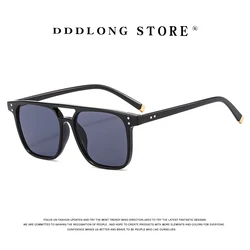 DDDLONG Retro Fashion Punk occhiali da sole donna uomo occhiali da sole occhiali Vintage classici UV400 Outdoor Shades D423