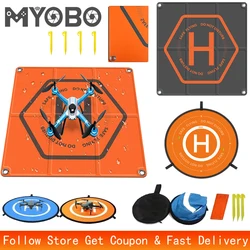 MYOBO Drone Landing Pads for DJI Air Mavic Neo Drone Pad Fast-fold Landing Platform for Phantom Helipad Quadcopter Accessories