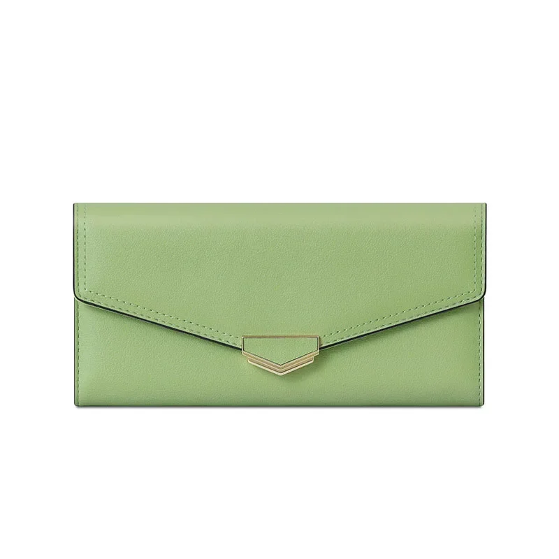 財布女性の折りたたみカードホルダー高級ブランドレディースロング大容量財布財布コイン財布クラッチ cartera mujer