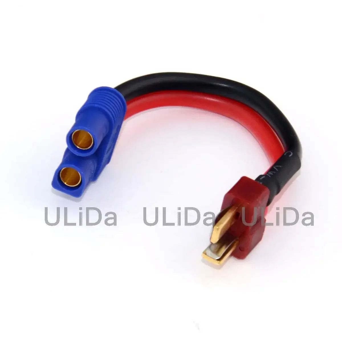 T Plug Deans Style Male to Female EC3 Style Connector Adapter Durable 14AWG