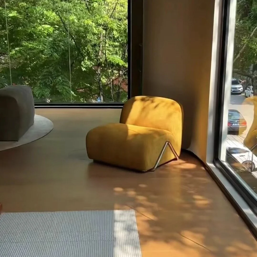 Victoria – Module de canapé simple au Design moderne, chaise de salon victorienne, tissu ancien, sac de haricots paresseux moyen ancien