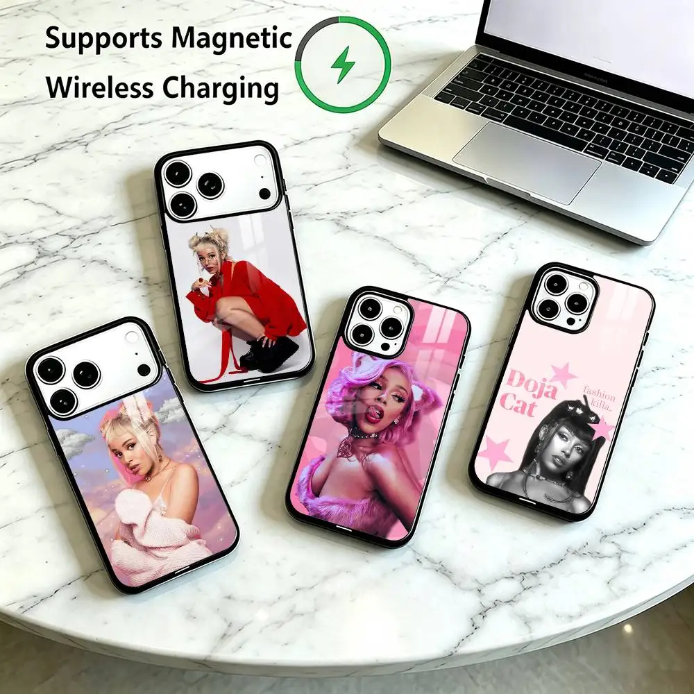 D-Doja Cat R-Rapper  Phone Case For iPhone18 17,16,15,14,13,12,11 Plus,Pro Compatible with magnetic wireless charging Gift