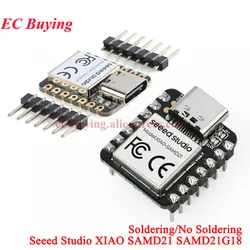 10Pc/1pc Seeeduino XIAO SAMD21G18 SAMD21 Nano Seeed Cortex M0 32 Bit Microcontroller Development Board Module for Arduino Type-C