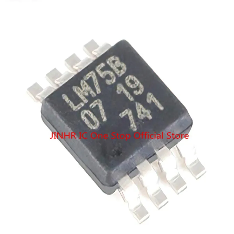 New 10PCS LM75B LM75BDP,Digital temperature sensor