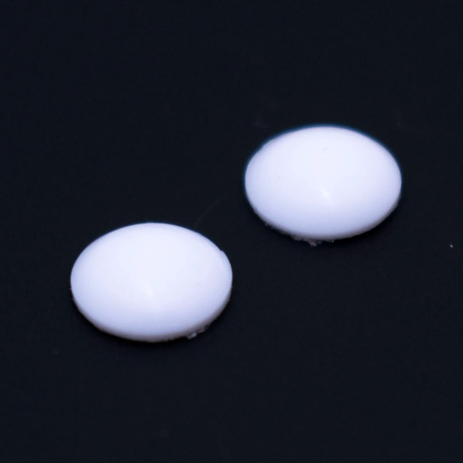 Rubber Feet X2 FOR  Apple Magic Trackpad Touchpad Keyboard White Replacement Click
