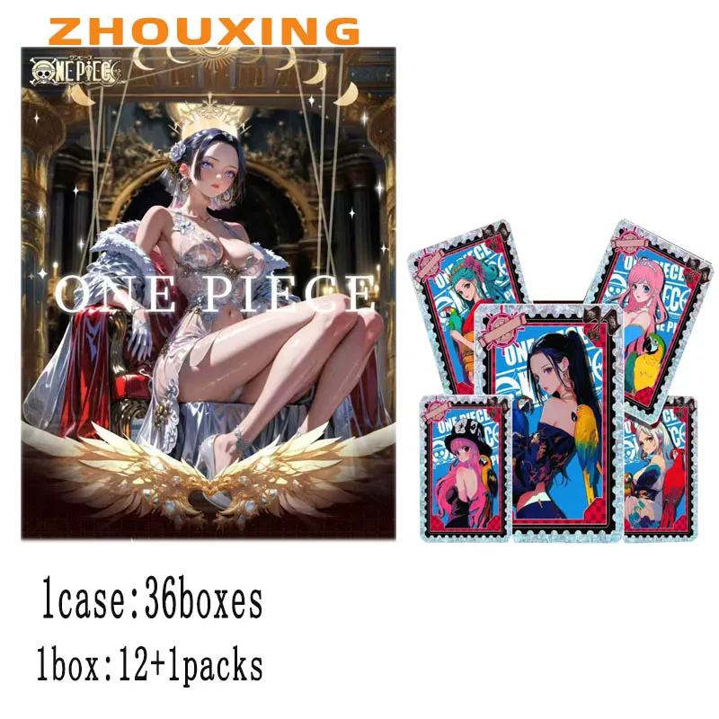 

Оригинальные цельные коллекционные карты аниме ZHOUXING Opcg Comics, различные процессы и стили, игровые карты, подарок для детей