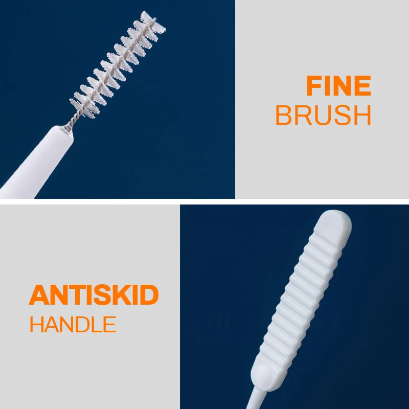 Bathroom Shower Head Cleaning Brush White Small Brush Pore Gap Clean Anti-clogging Nylon For Kitchen Toilet Phone Hole