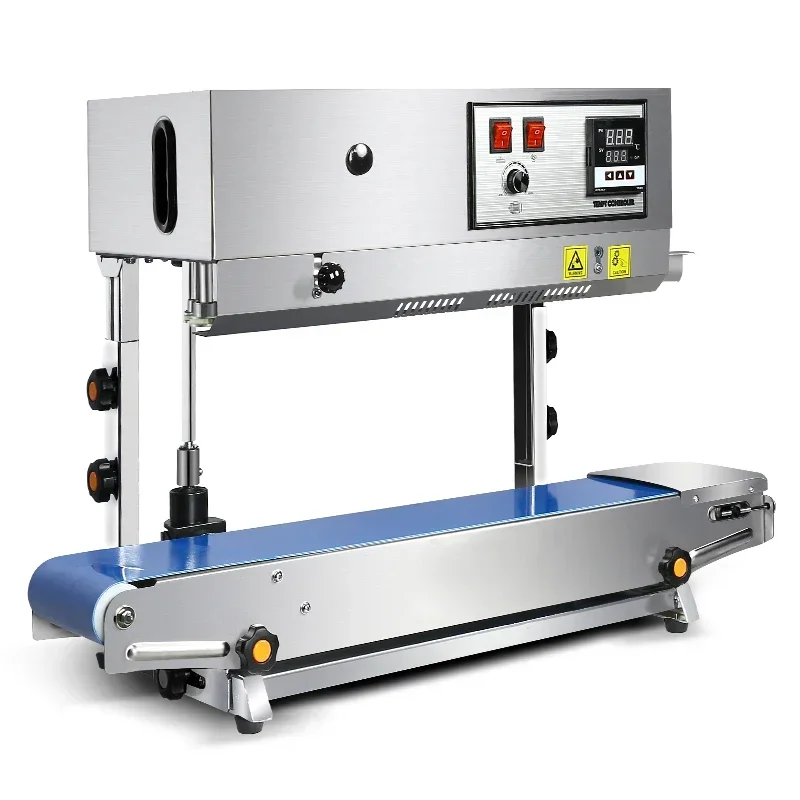 Sealing Machine Commercial Continuous Film Sealing Machine Plastic Foil Bag Moon Cake Sealer