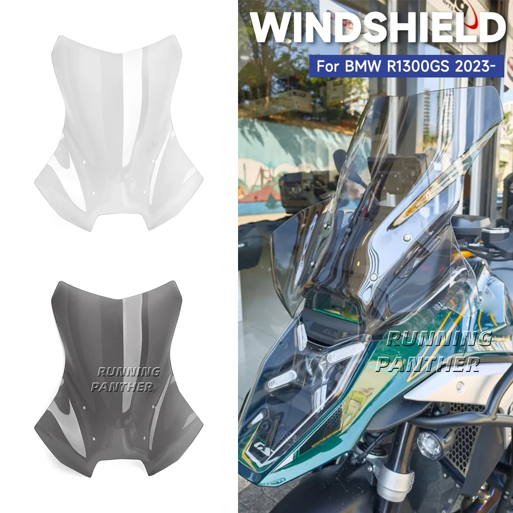 

Motorcycle Windshield For BMW R1300GS R 1300 GS R1300 GS 2023 2024 Windscreen Wind Shield Screen Deflector Protector Accessories