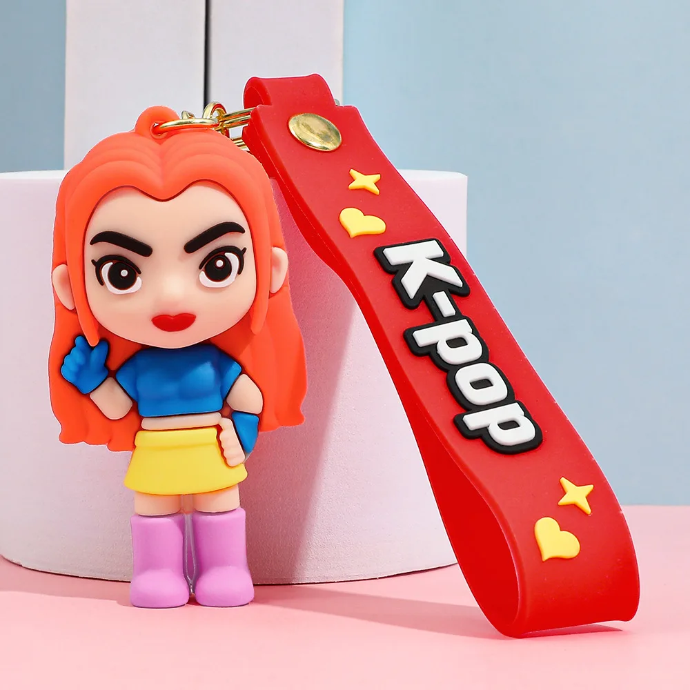 พวงกุญแจแฟชั่นจากอนิเมะเรื่อง “สาวน้อยแม่มด” - ฟิกเกอร์เรซิ่น - พวงกุญแจพีวีซี - กล่องบรรจุภัณฑ์ - พวงกุญแจ