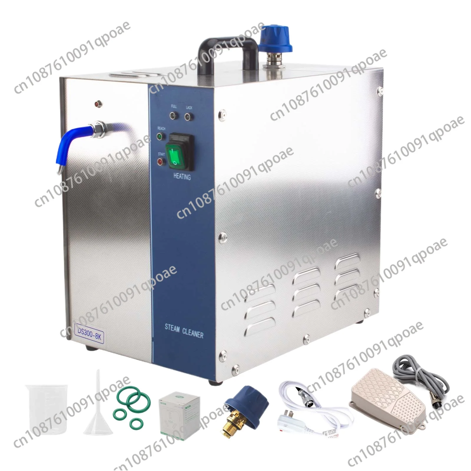 Auble 3L Jewelry Steam Cleaner for Stainless Steel Silver Gold Gem Diamond Cleaning Professional Ultrasonic Jewelry Cleaner