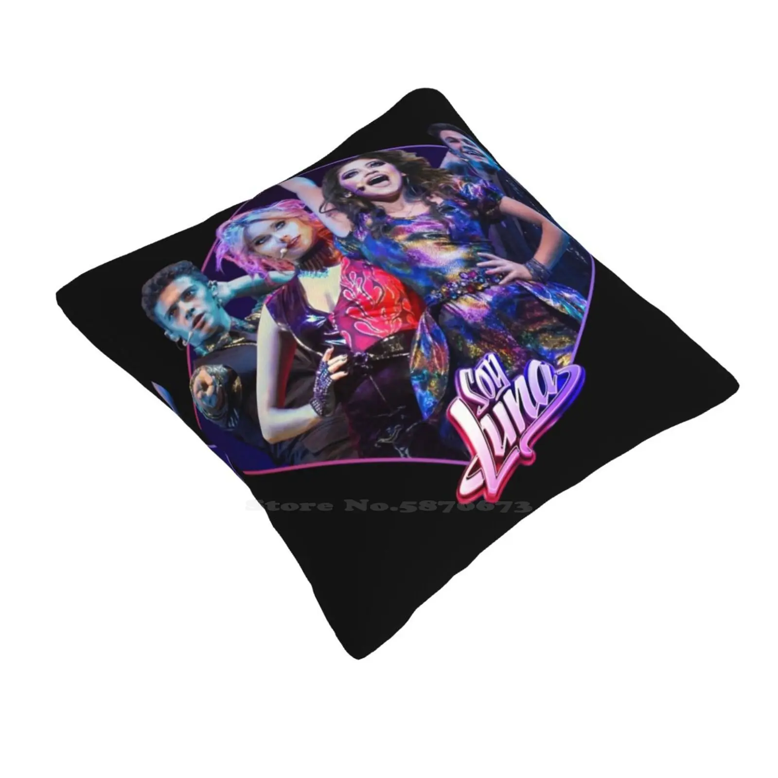 Soy Luna Cast Pillowslip Pillowcase Soy Luna Luna Valente Karol Sevilla Matteo Balsano Simón Álvarez Michael Ronda Ámbar Smith