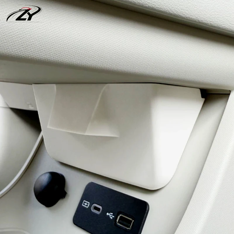 For GMW ORA 5 2026 2027 Car Hidden Storage Box Under The Center Console Glove Compartment Under The Armrest Privacy Drawer
