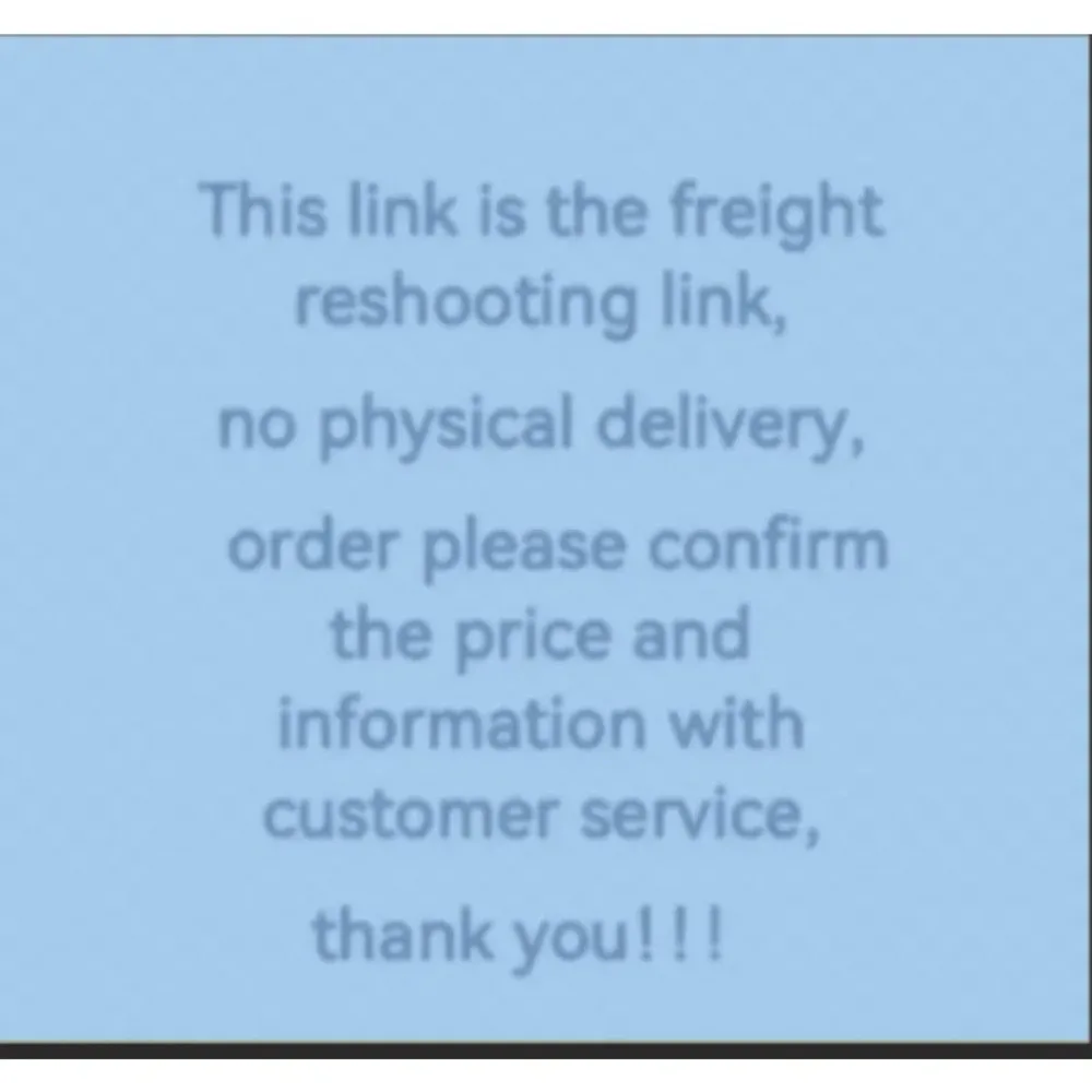 Dedicated Link for Logistics Freight Difference / Extra Shipping Fee Payment