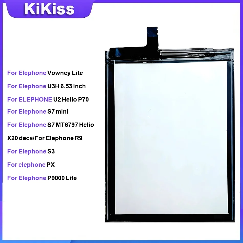 Battery For Elephone Vowney Lite U3H U2 S7/mini S3 PX P9000 Lite P8 Mini /Max 3D P8000/7000 /3000S E10 pro c1/mini A6 Mini 4G A5
