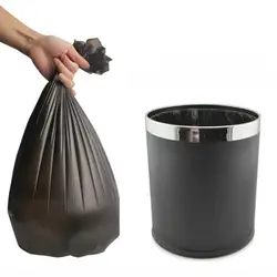 Household Black Rubbish Bag For Bathroom Garbage Bag Kitchen Points Off Trash Can Bin Rubbish Disposable Plastic Bags