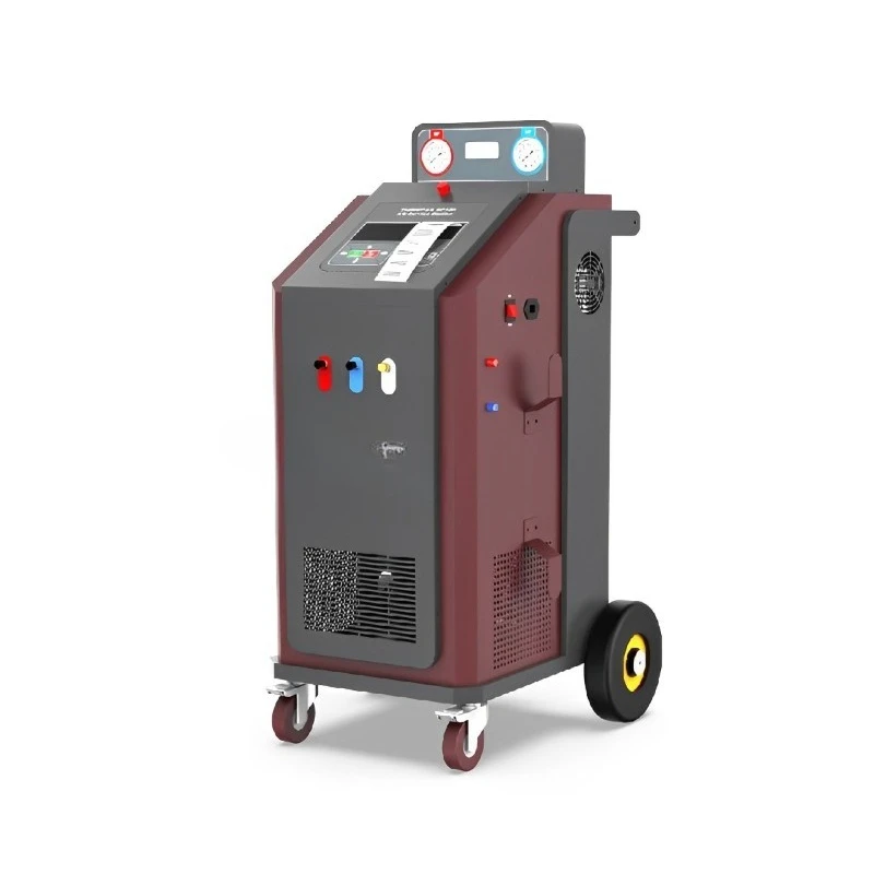 AC100 Refrigerant Recovery, Cleaning and Filling Machine R134a Automatic Automotive Air Conditioning Refrigerant Changer