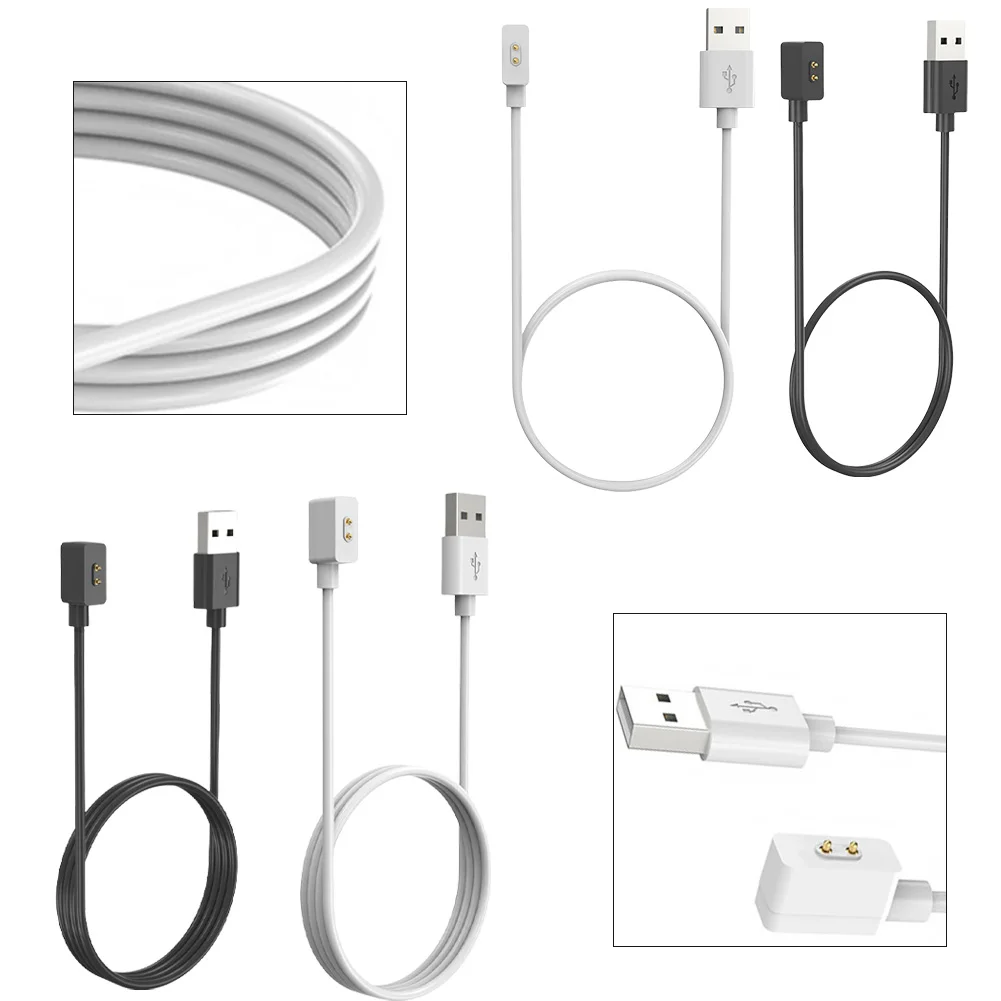 TPE Magnetic Charging Cable For Xiaomi Smart Band10/9/8/7/6 Fast Charge & Overcharge Protection Smart Accessories 60CM/100CM