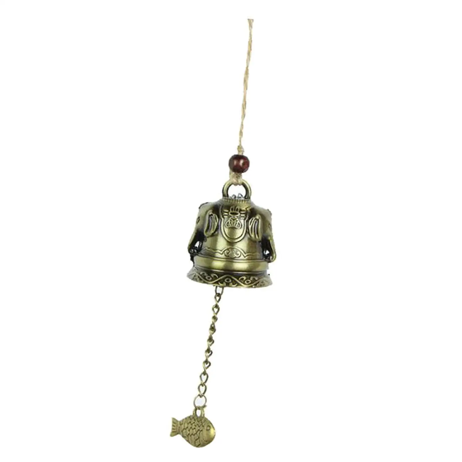 Wind Bells Outdoor Small Metal Japanese Wind Chimes Glass Wind Bell for Room Temple House Classroom