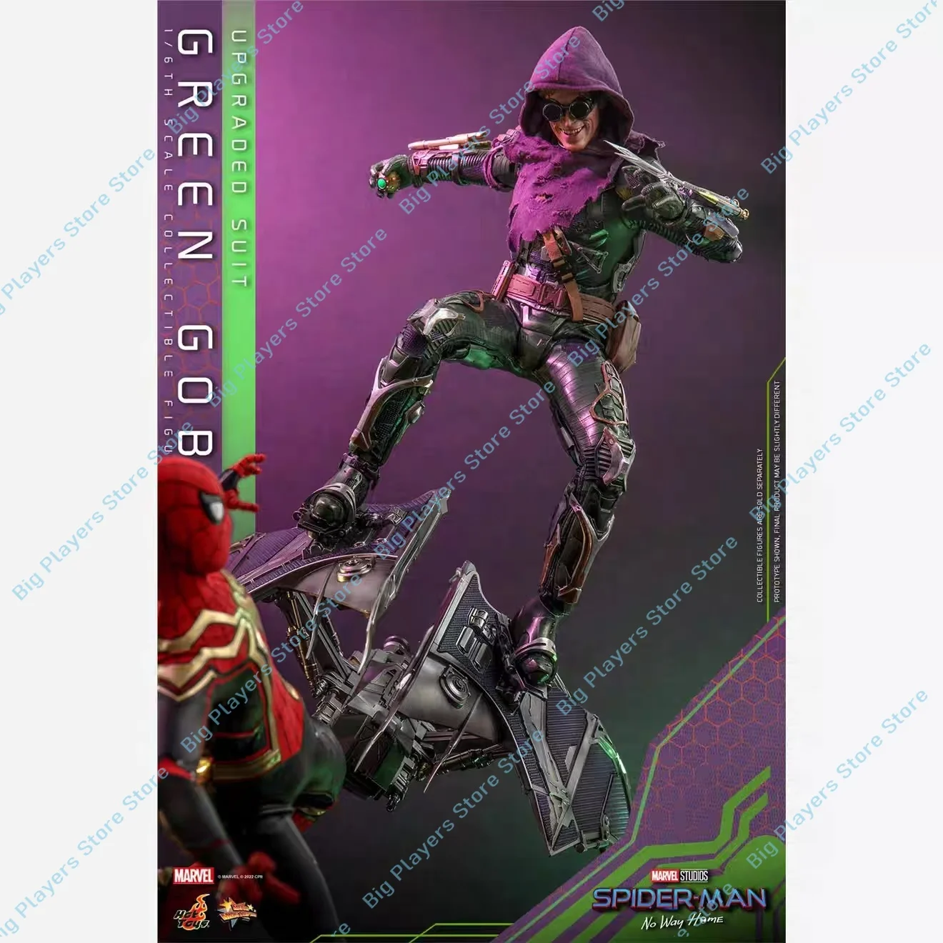 In Stock HOTTOYS MMS674 Green Goblin Spider-Man No Way Home 1/6 Action Figure Collectible Model