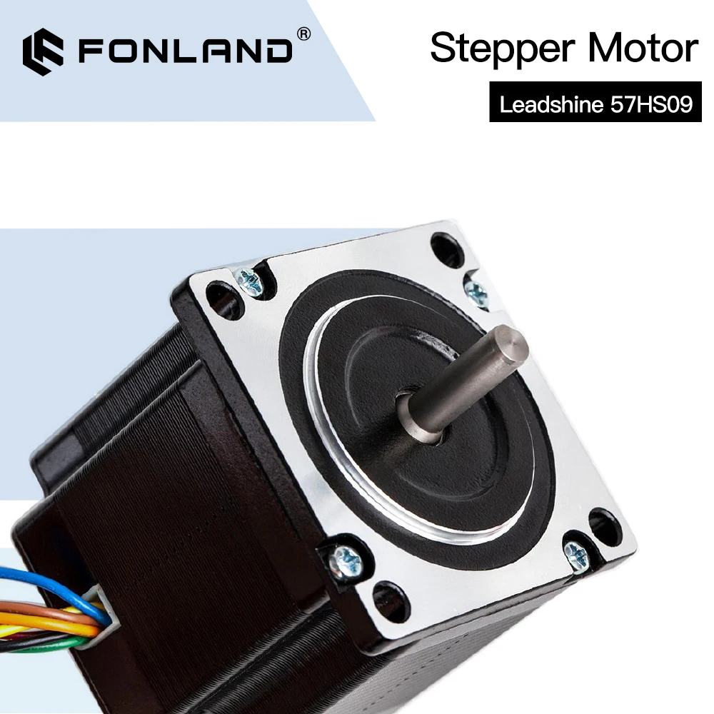 

Fonland Leadshine Nema23 2 Phase Stepper Motor 1.3N.m 4.2A 57HS09 Stepper Motor for 3D printer CNC Engraving Milling Machine