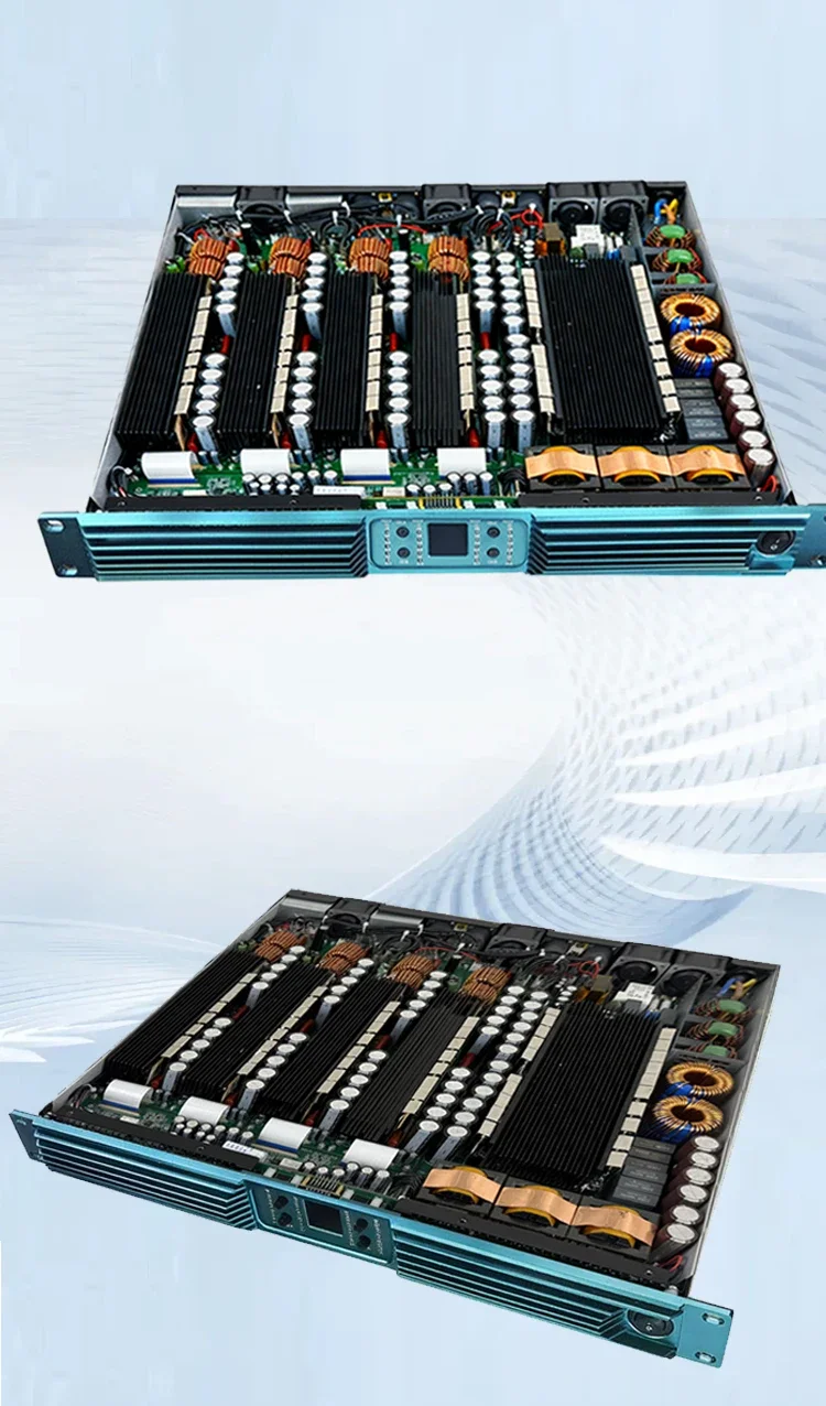 Paulkitson K430 4-Kanal Professioneller Leistungsverstärker Klasse-D 2Ω 4×7800W Hochleistungsverstärker für Bühnen-, Konzert- und Live-Lautsprechersysteme – Detail 20