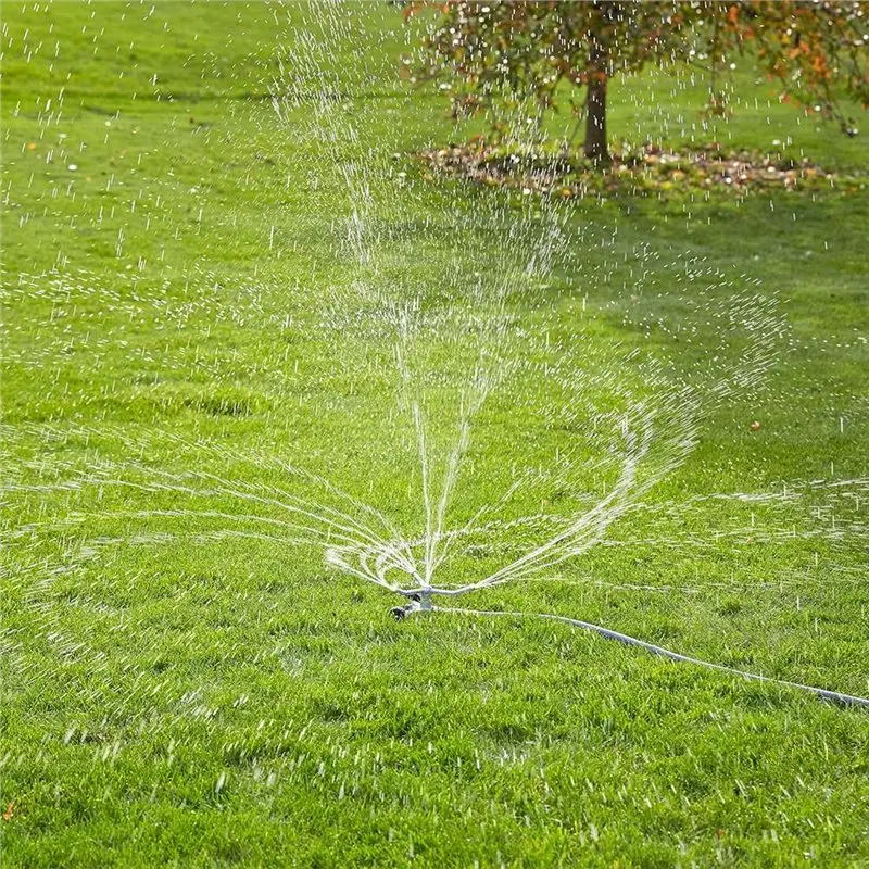 ABKO-Heavy Duty Spinnings Sprinkler Metall Whirling Sprinklerkopf Blumenbeete und Gemüsegärten
