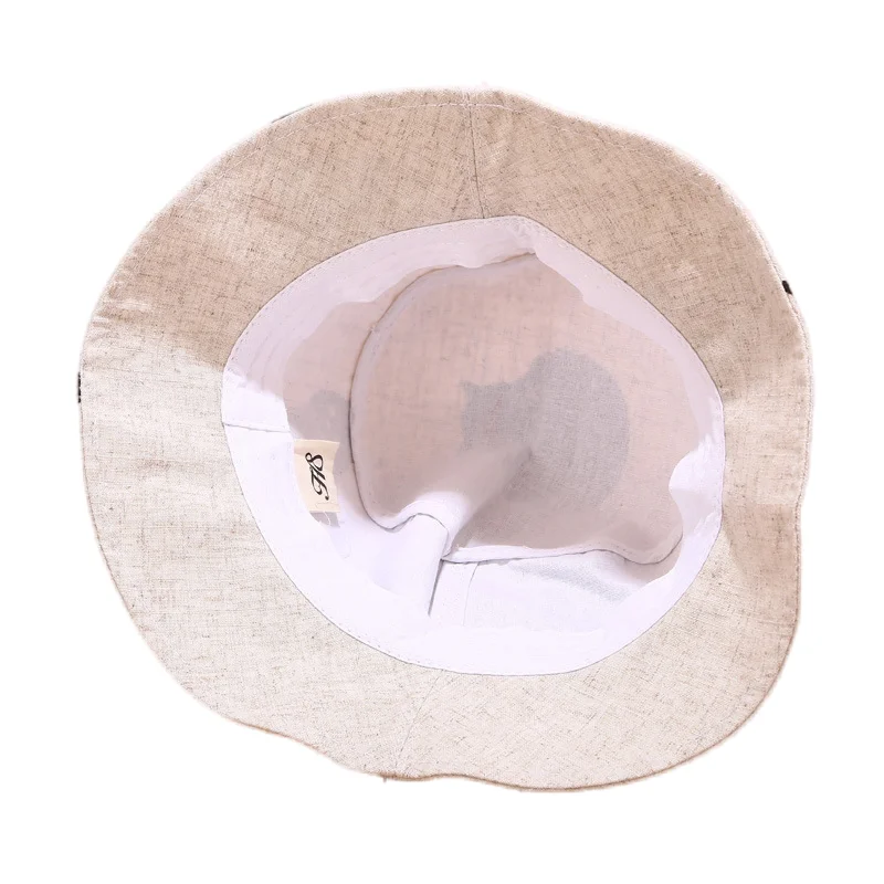 Literary and artistic small fresh sunshade hat summer cute all-match outdoor foldable basin hat