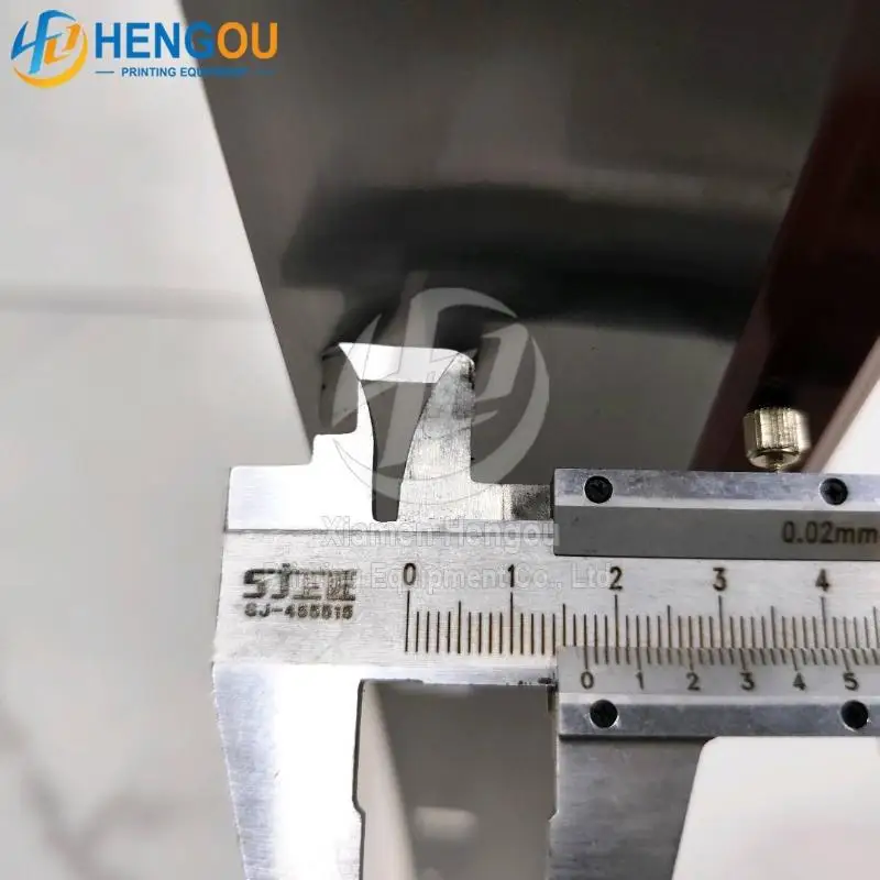 Lame de lavage pour pièces de machine d'impression Roland 300 et KBA 875x65x0.5mm