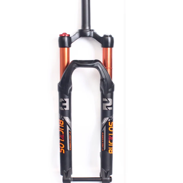 

BUCKLOS MTB Bike Fork 27.5/29 Inch Travel 120mm Air Suspension Forks Disc Brake Rebound Adjustment Bicycle Fork