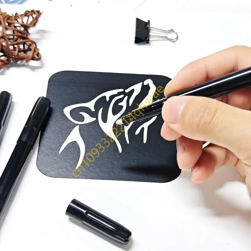 Pen tintas con llavero LED para niños Fillers cumpleaños