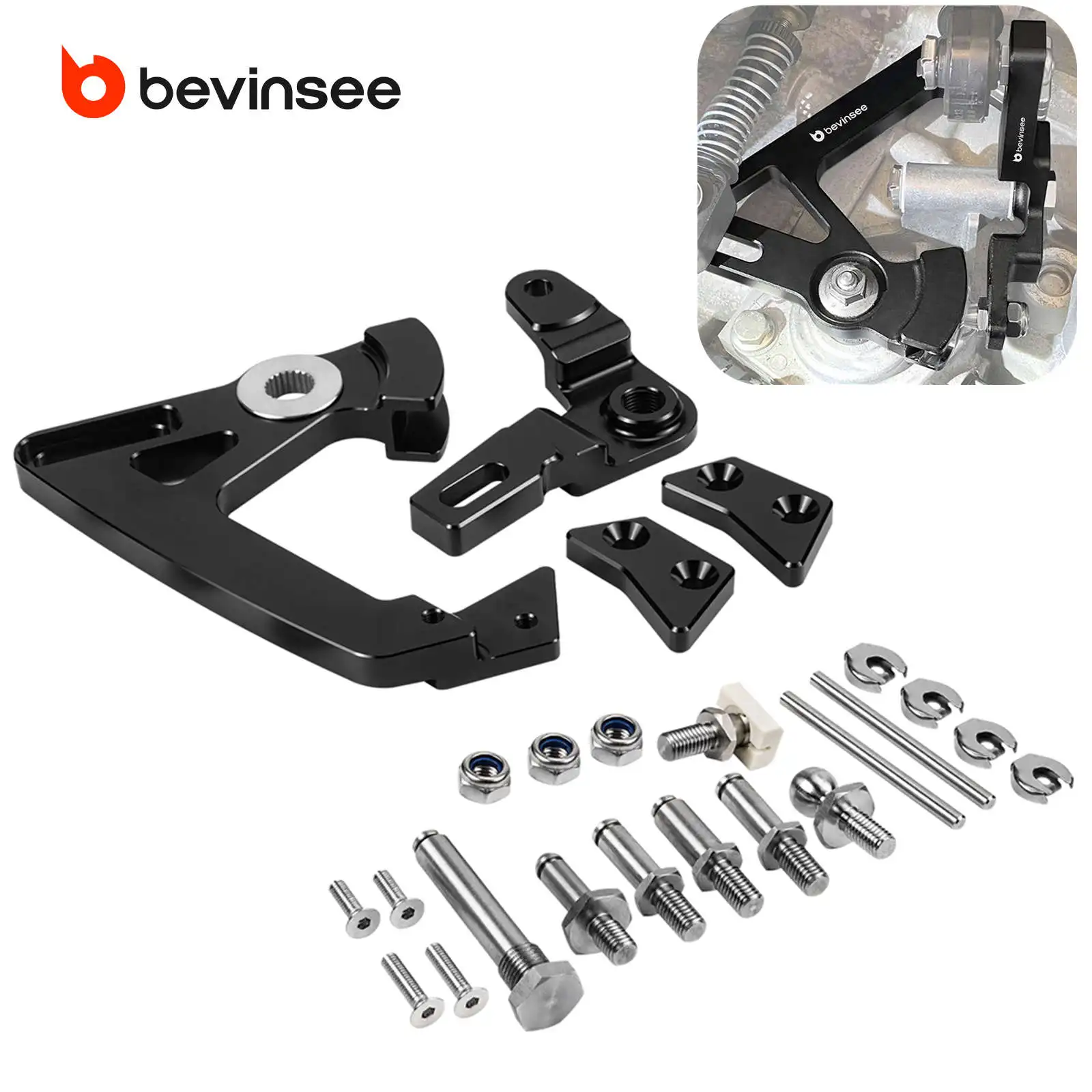 

6 Speed Adjustable Short Shifter Arm & Shift Lever Kit for MQ350, for VW Golf MK5 MK6 MK7 MK7.5 MK8, for Audi A3 S3 TT