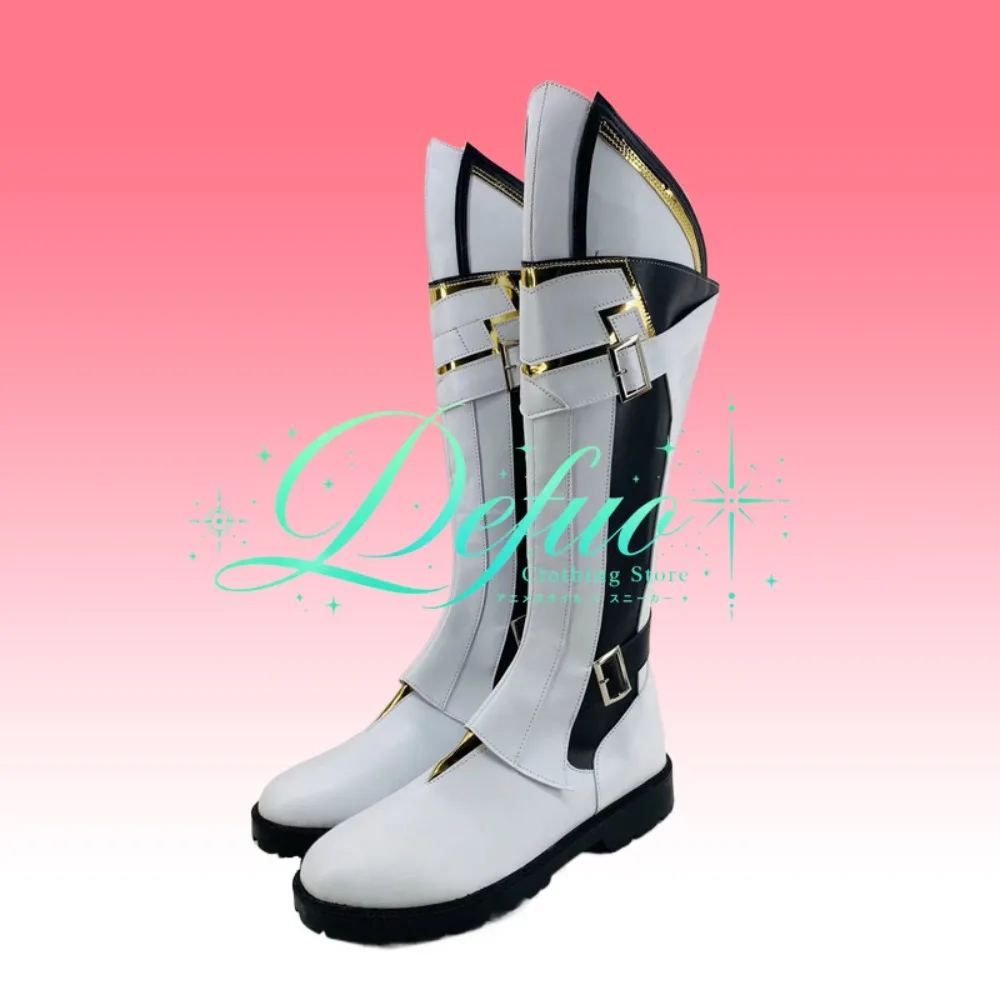 Long Haochen Cosplay Shoes Anime Character Footwear for Convention Exhibition Performance Halloween Anime Party