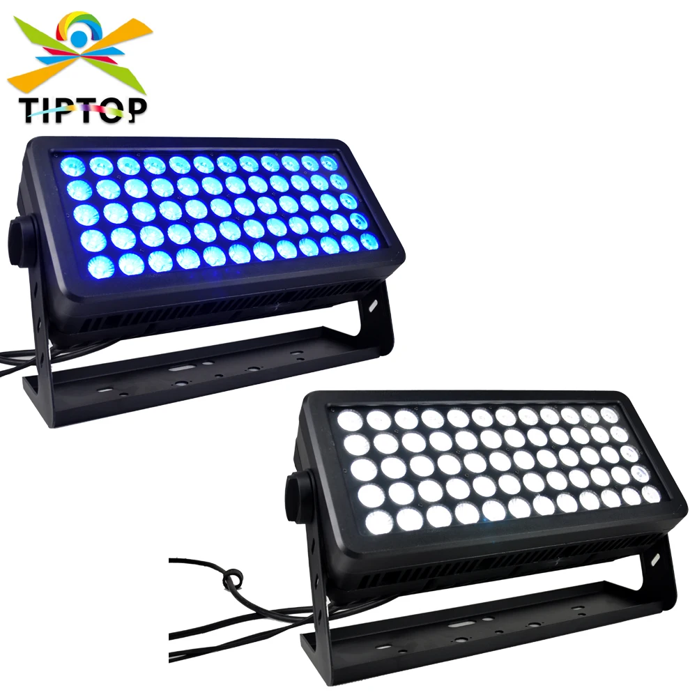 TIPTOP RGBW Aluminum Led Flood Light Outdoor Stadium Lighting Wall Pack Light Fixture 110V-220V IP65 Waterproof Exterior 400W