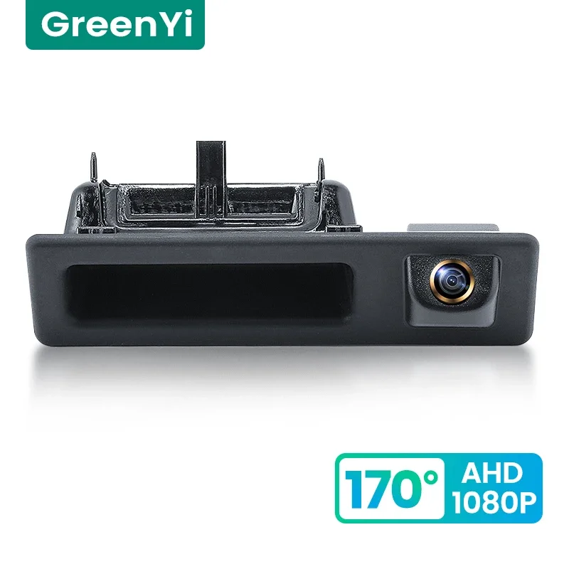 GreenYi AHD 1080P 170° Car Rear View Camera for BMW F30 F10 F11 X3 F25 F31 F46 X1 F48 F22 3 Series 5 Series Vehicle Night Vision