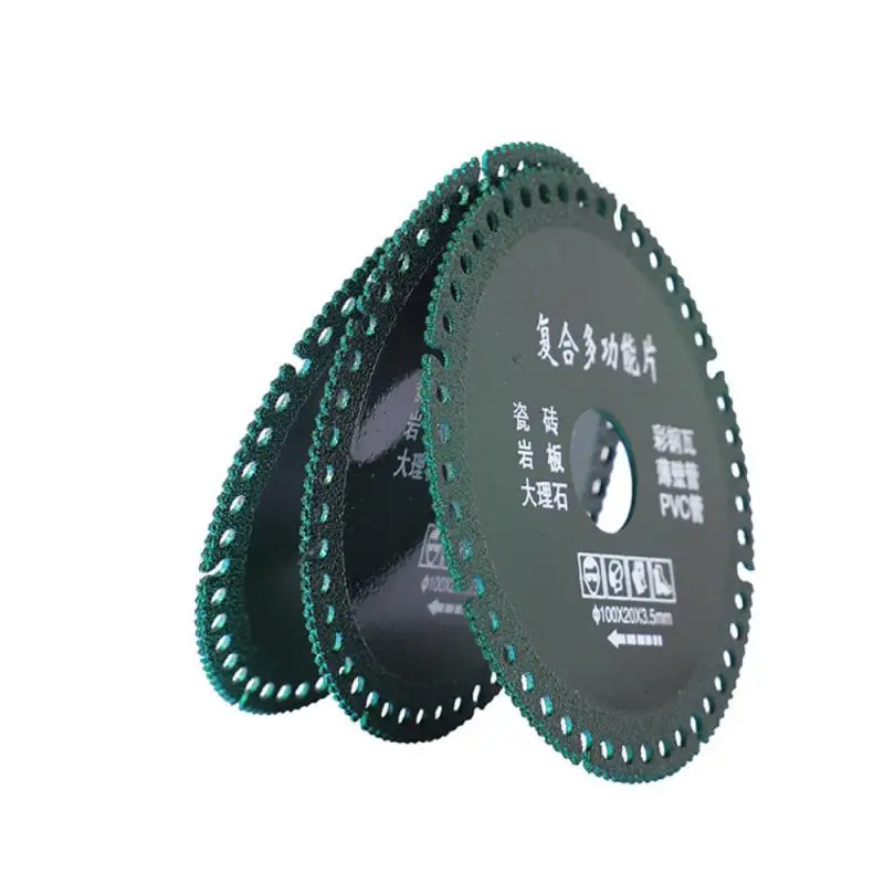 Composite Multifunctional Cutting Saw Blade 100mm Cutting Disc Ceramic Tile Glass Marble PVC Pipe Cutting Blade