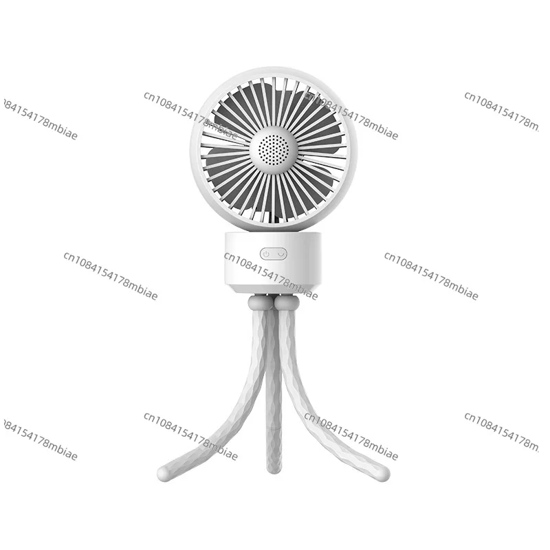 Nieuwe Octopus Kinderwagen Fan Mute Fan Clip Opvouwbare draagbare USB-desktopventilator