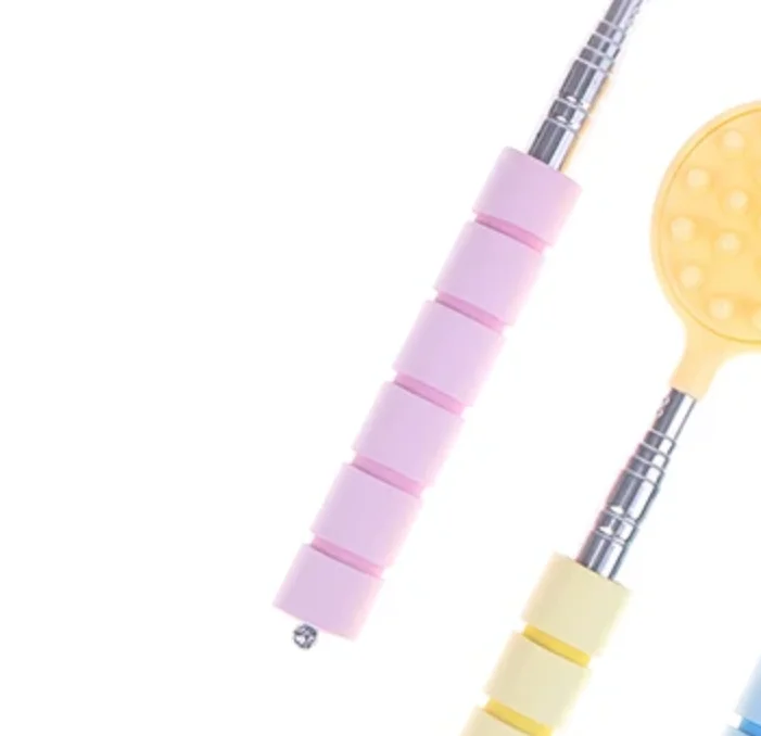 

Extendable Cactus Back Scratcher With 2 Size Spikes Foam Handle One-Hand Itch Stick For Men & Women Portable Point Massage Stick