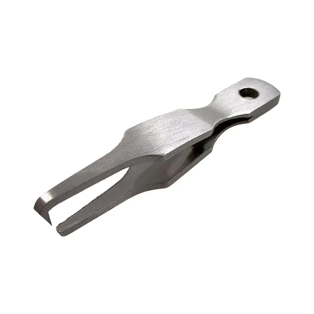 Stainless Steel Quick Split Ring Opener For Mini Pliers Fishing Tools Lightweight Portable 6.1cm 8g With Hanging Hole